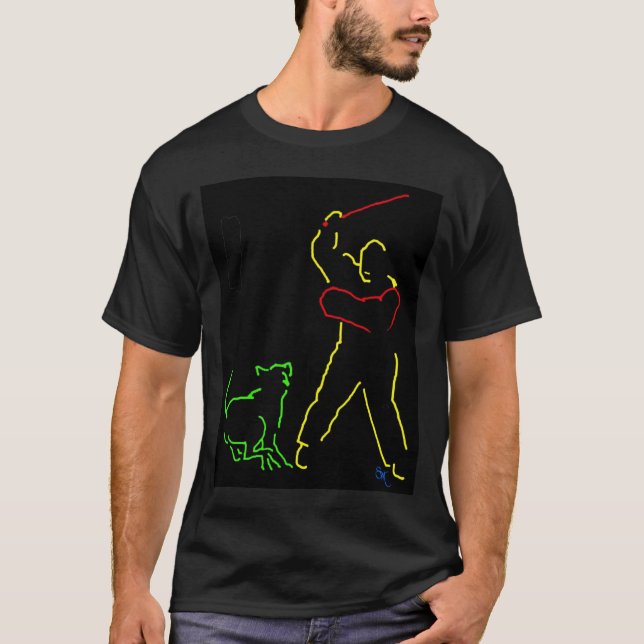 Camiseta Linha arte 1 (Frente)