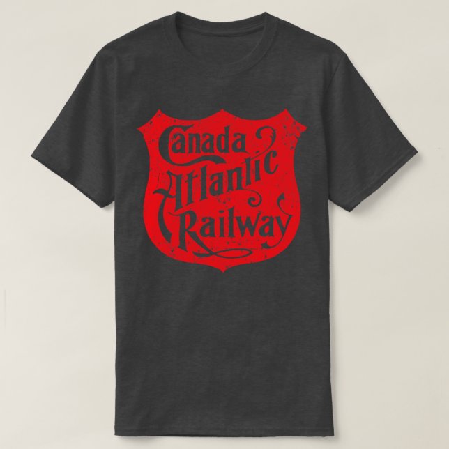 Camiseta Linha Atlântica do Canadá (Frente do Design)