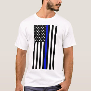 Camiseta Linha Azul Fino