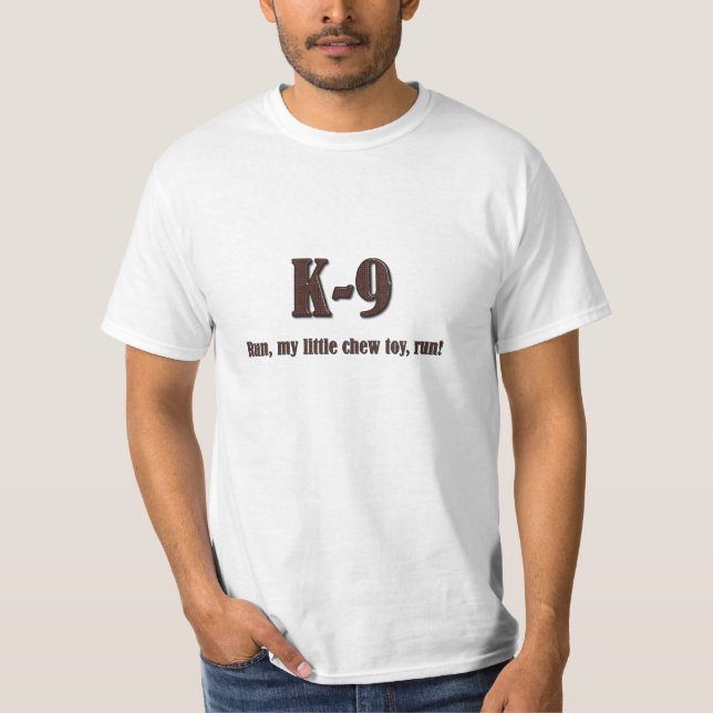 Camiseta Linha Azul Fino K9 (Frente)