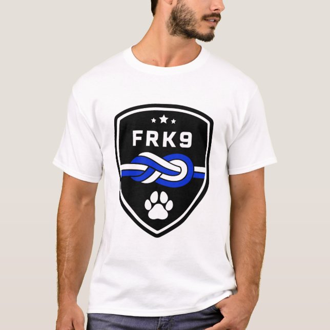 Camiseta Linha Azul FRK9-fina (Frente)