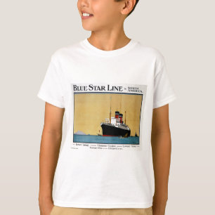 Camiseta Linha Blue Star América do Sul