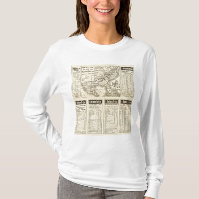Camiseta Linha de ar de Piedmont (Frente)
