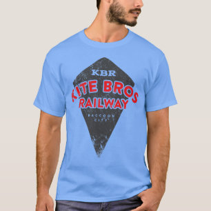 Camiseta Linha de caminho de ferro Kite Bros