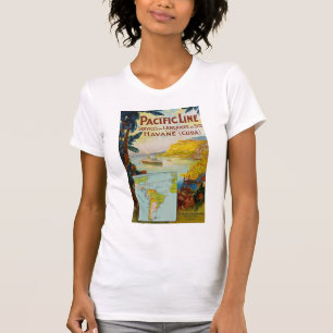 Camiseta Linha de Panamá o Pacífico