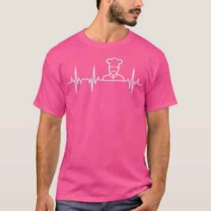 Camiseta Linha de Pulso do Pulso do Pulso do Pulso do Cook