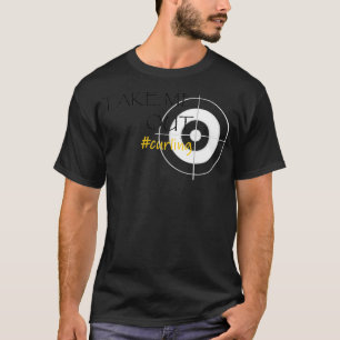 Camiseta Linha de Recolha de Curling Me Tire Escuro