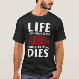 Camiseta Linha De Vida Memento Sem Significado Mori Para A