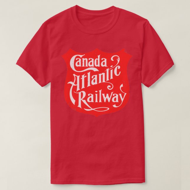Camiseta Linha do Atlântico Canadá (Frente do Design)