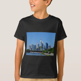 Camiseta Linha do horizonte de Frankfurt