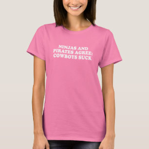 Camiseta Linha do recolhimento - NINJAS E os PIRATAS