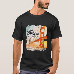 Camiseta Linha do Skyline da Califórnia em São Francisco