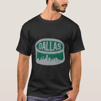 Camiseta Linha do Skyline da Cidade do Pio de Hóquei em Dal