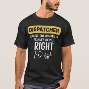Camiseta Linha Dourada fina do expedidor 911