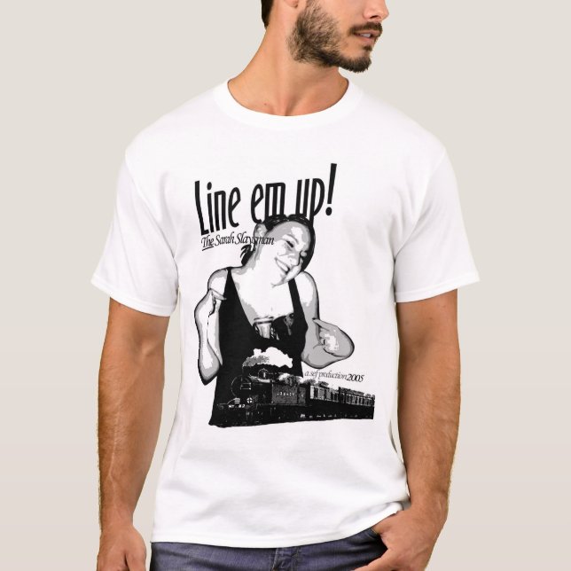 Camiseta Linha em acima (Frente)