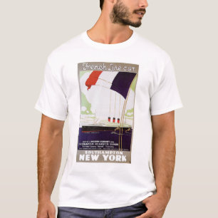 Camiseta Linha francesa CGT