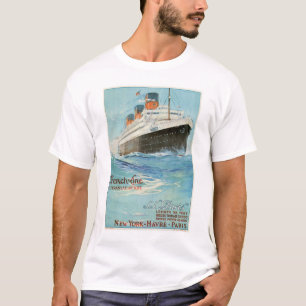 Camiseta Linha francesa poster dos ssParis
