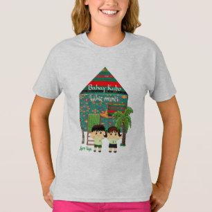 Camiseta Linha Hugot "Laro tayo", Bahay Kubo, Filipinas