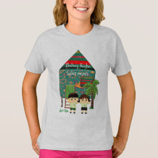 Camiseta Linha Hugot "Laro tayo", Bahay Kubo, Filipinas
