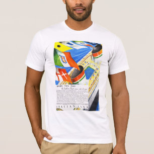 Camiseta Linha italiana ~ sob esta bandeira