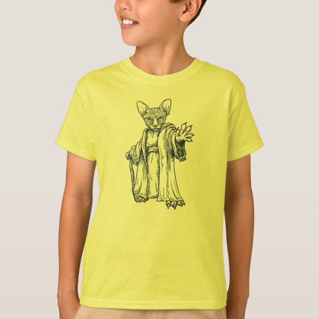 Camiseta Linha Master Sphynx - Crianças (Frente)
