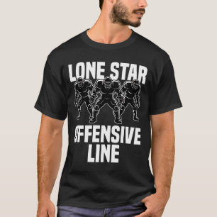 CAMISETA LINHA OFENSIVA LONE STAR - FUTEBOL DE DALLAS