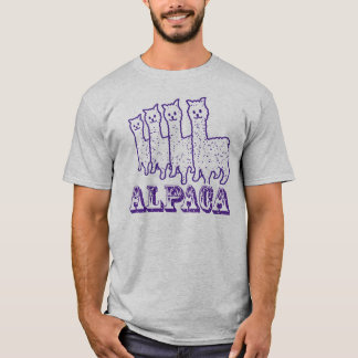 Camiseta Linha roxa da alpaca 4