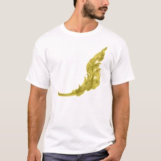 Camiseta Linha t-shirt branco tailandês