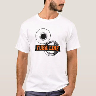 Camiseta Linha t-shirt da tuba