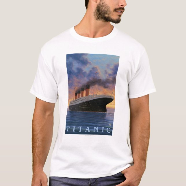 Camiseta Linha titânica da estrela de SceneWhite (Frente)