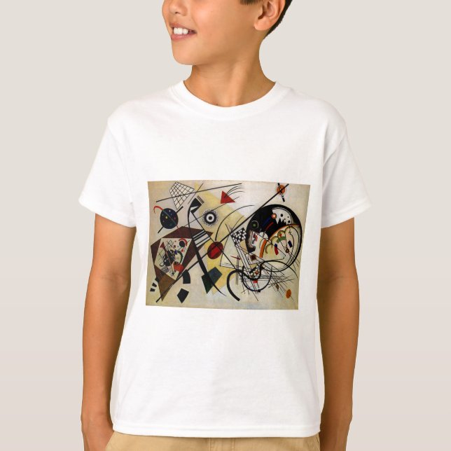 Camiseta Linha Transversal Sem Partida do Kandinsky (Frente)