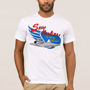 Camiseta Linhas aéreas do Snooze