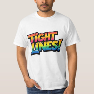 Camiseta Linhas Apertadas Gradiente Arco-íris Presente Dive