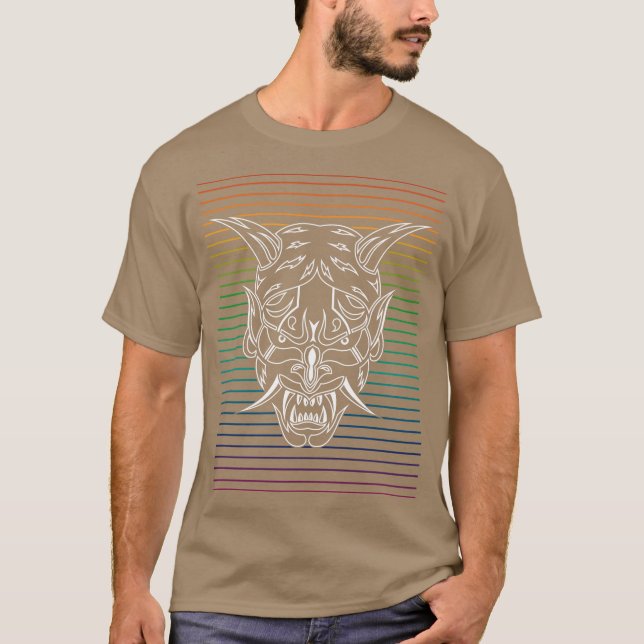 Camiseta Linhas Brancas Shinigami (Frente)