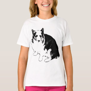Camiseta Linhas Corgi de Monitorização Noturna
