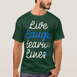 Camiseta Linhas de Aprendizado de Ria ao Vivo