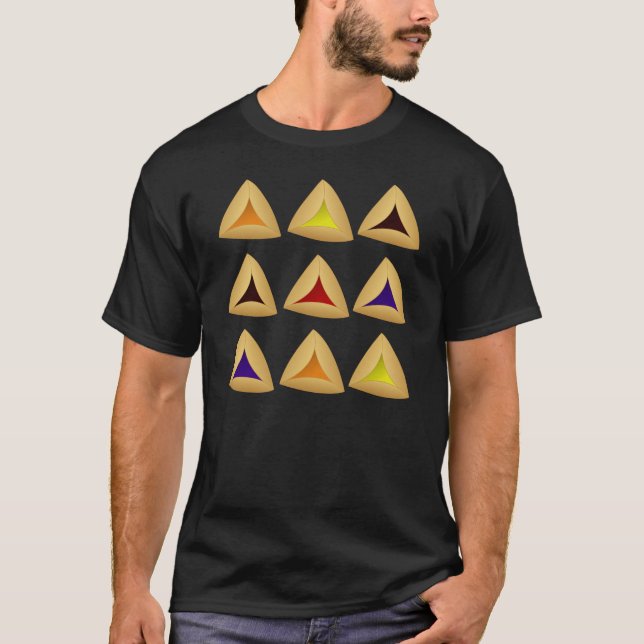 Camiseta Linhas de Hamentashen (Frente)