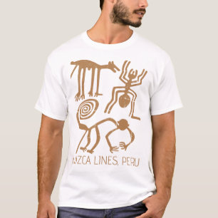 Camiseta Linhas de Nazca, Peru Alienígenas