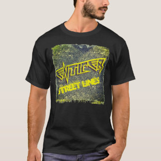 CAMISETA LINHAS DE RUA INTEGRAIS PRETAS