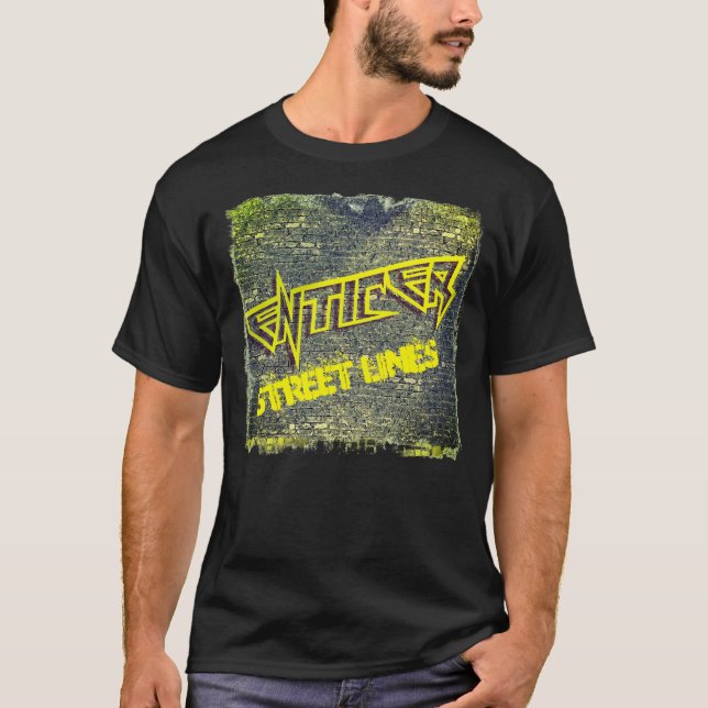 CAMISETA LINHAS DE RUA INTEGRAIS PRETAS (Frente)