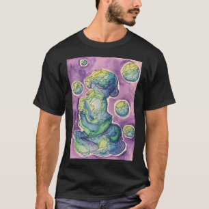 Camiseta Linhas de uma Água-viva
