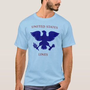 Camiseta Linhas dos Estados Unidos