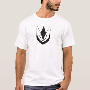 Camiseta Linhas e Padrões Futurísticos
