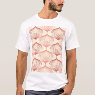 Camiseta Linhas Geométricas: Fundo sem Abstrato.