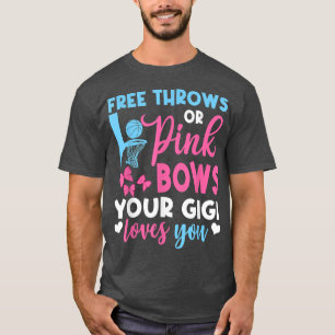 Camiseta Linhas Grátis Ou Arcos Rosa Gigi Te Ama Ré De Gêne