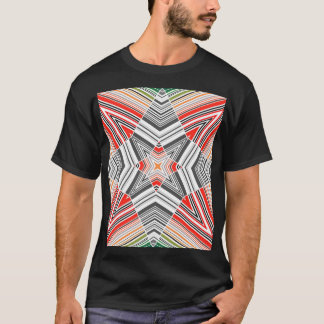 Camiseta Links Ornamentais: Fundo sem costura distribuído