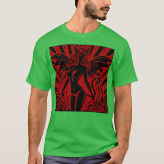 Camiseta Lino Cut Devil Girl 2
