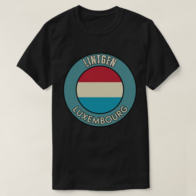 Camiseta Lintgen, Luxemburgo (Frente do Design)