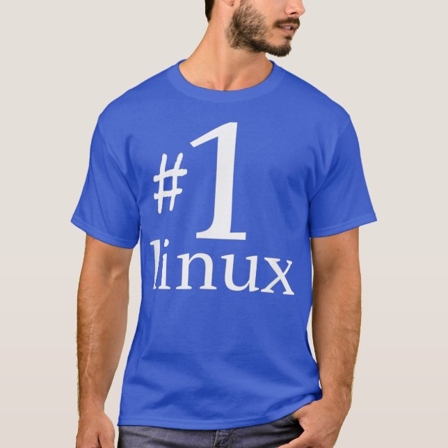 Camiseta Linu amante tee Penguin Tu Número Um Código Aberto (Frente)