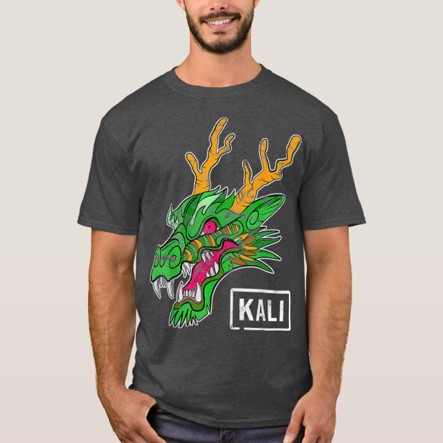 Camiseta Linu Kali Hacking for Network Hacker and Ubuntu (Frente)